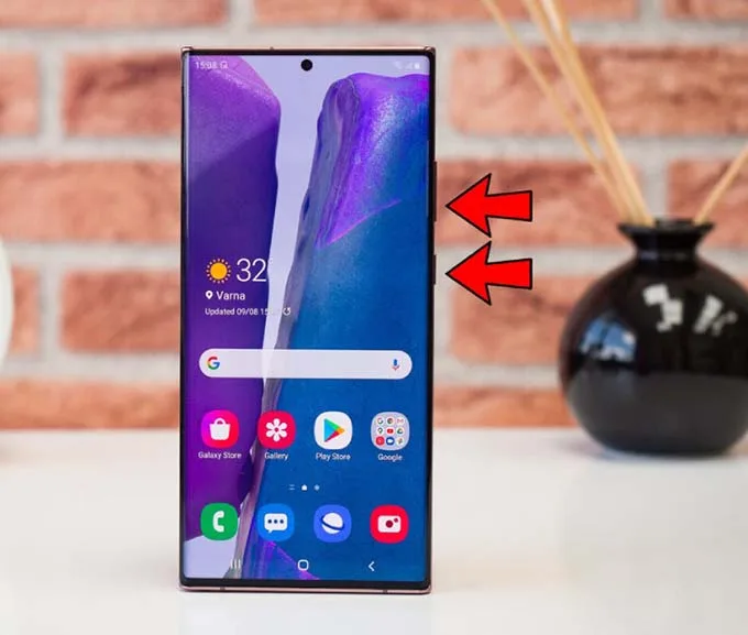 Cách chụp màn hình Samsung S23 series bằng phím vật lý