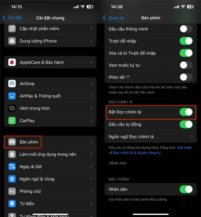 Nhập văn bản bằng giọng nói là cách cài đặt bàn phím iPhone mang lại nhiều lợi ích