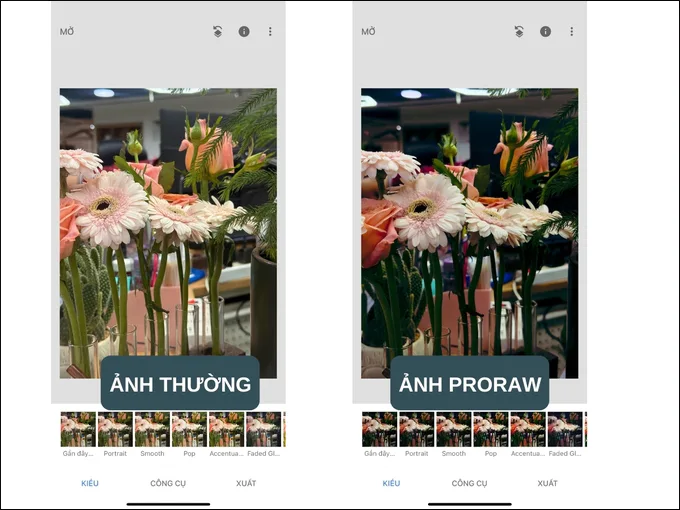 Các ứng dụng hỗ trợ định dạng DNG