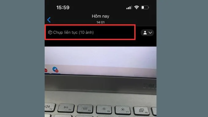 iPhone sẽ chụp liên tục 10 ảnh trong mỗi lần hẹn giờ