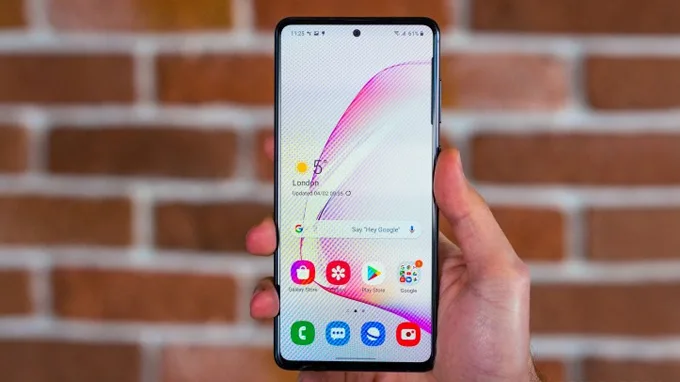 Cấu hình Galaxy NOte 10 lite được cung cấp sức mạnh từ chip Exynos 9810