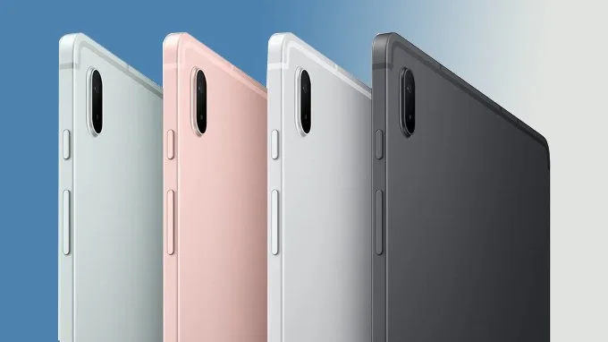 Camera Galaxy Tab S7 FE và Galaxy Tab S6 Lite đều sở hữu cảm biến chính có độ phân giải 8MP