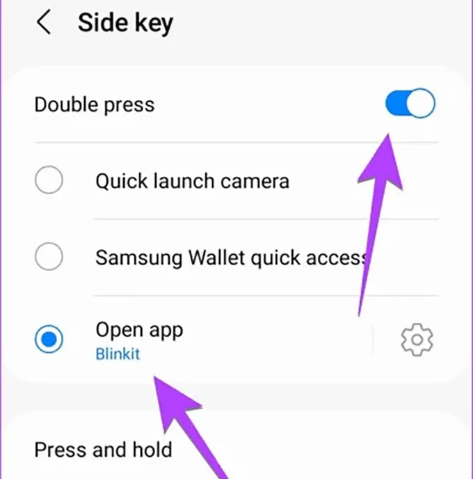 Cách bật, mở thư mục bảo mật Samsung Galaxy bằng phím phụ