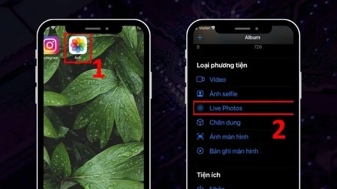 tạo ảnh phơi sáng dài trên iPhone