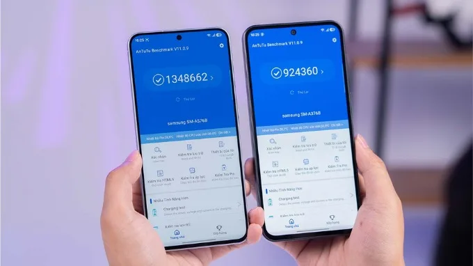 so sánh Samsung Galaxy A57 và Galaxy A37 về hiệu năng