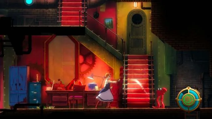 Một khoảnh khắc trong game Forgotton Anne