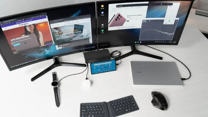 Cách sử dụng Samsung DeX trên màn hình gắn ngoài