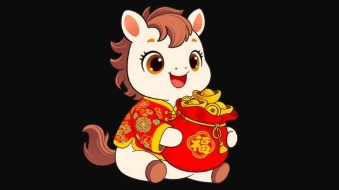 Ảnh avatar Tết con ngựa cực chất