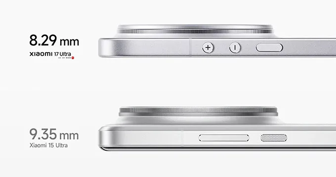 Chi tiết so sánh Xiaomi 17 Ultra và Xiaomi 15 Ultra