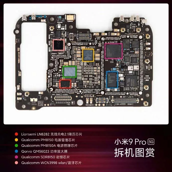 Mổ bụng bên trong điện thoại Xiaomi Mi 9 Pro 5G có gì thú vị?