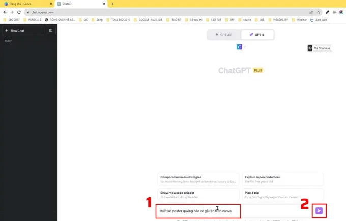Cách kết hợp ChatGPT và Canva để tạo ảnh thiết kế