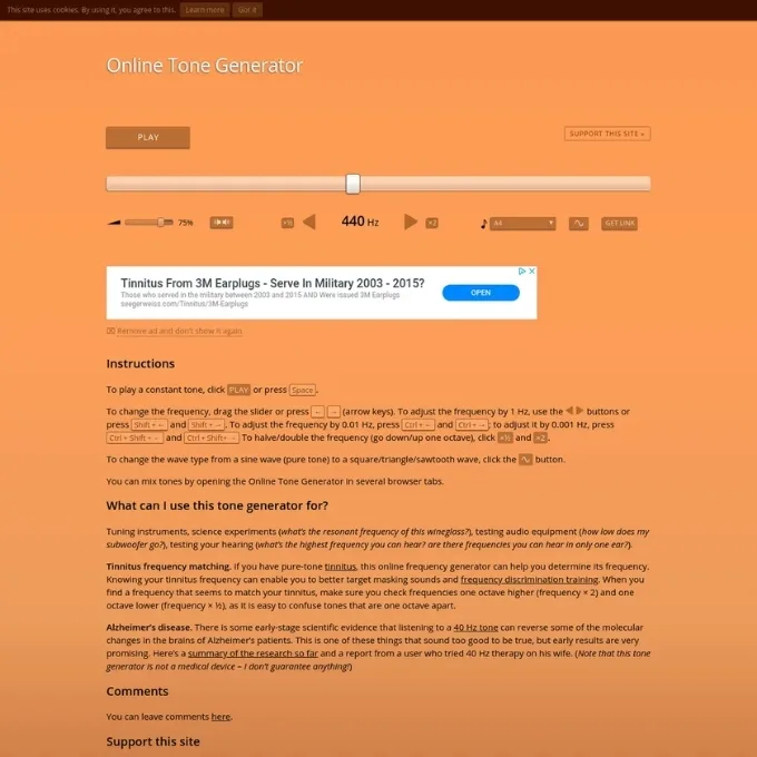Sử dụng trang web WebSite Szynalski