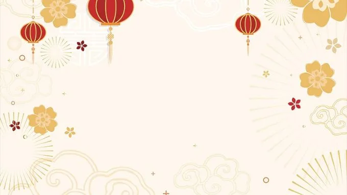 Hình nền background Tết Bính Ngọ 2026 màu vàng ấm áp