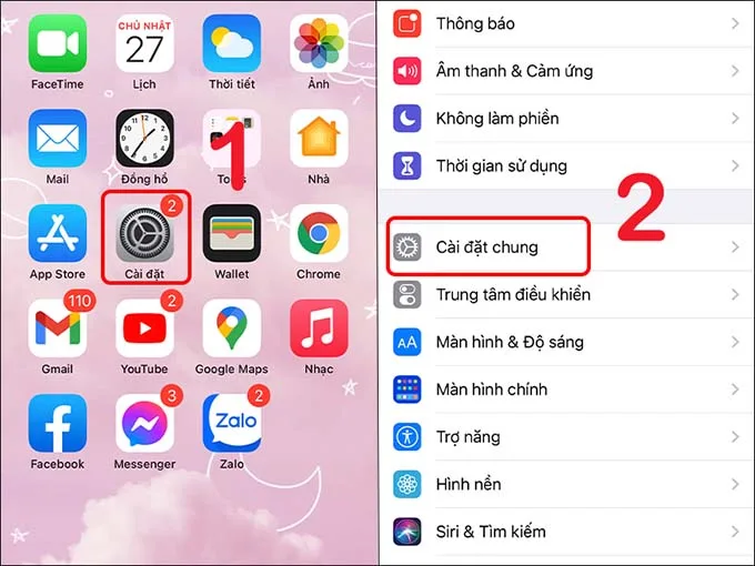 Cách thiết lập ngôn ngữ Tiếng Việt