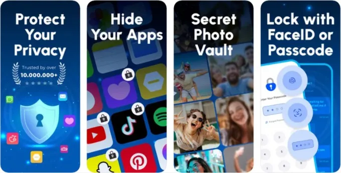 Ứng dụng khóa app LockID - AppLock & Photo Vault