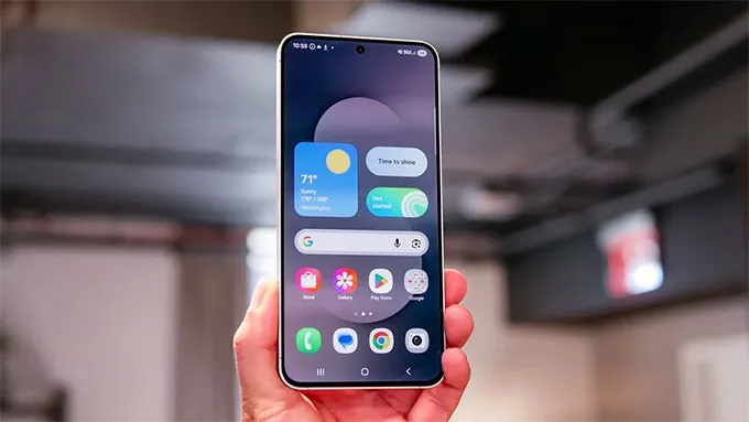 Hệ điều hành trên Samsung S25 FE