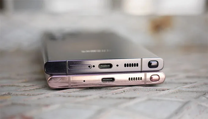 Galaxy S23 Ultra và Galaxy Note 20 Ultra đều có khe cắm chứa bút S-Pen