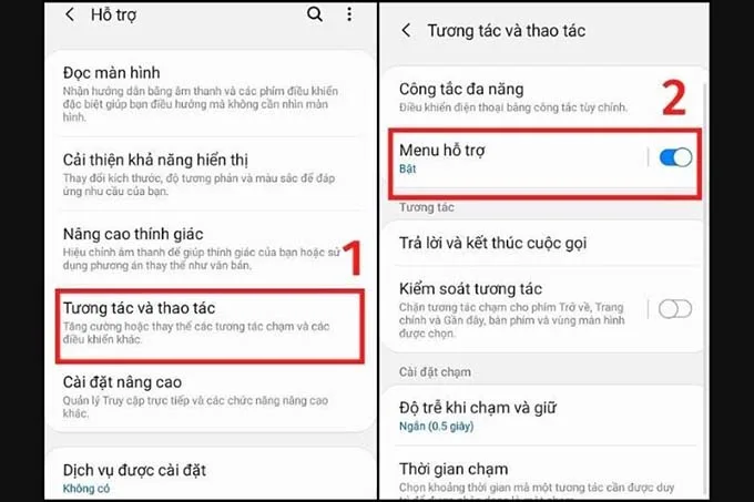 Cách chụp ảnh màn hình Galaxy S23 Series bằng Assistant Menu