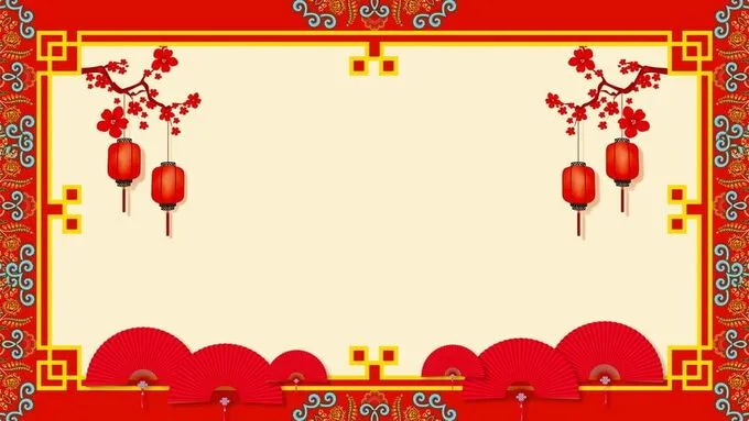 Hình nền background Tết Nguyên Đán 2026 lồng đèn