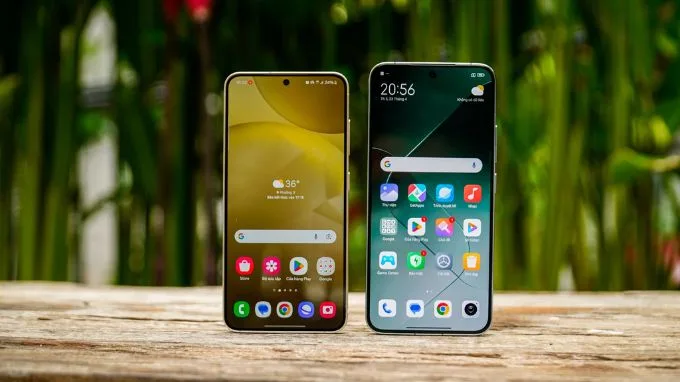 So sánh pin sạcGalaxy S25 và Xiaomi 15