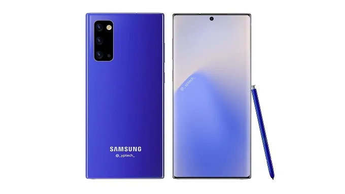 Galaxy Note 20 vẫn còn trung thành với thiết kế đục lỗ