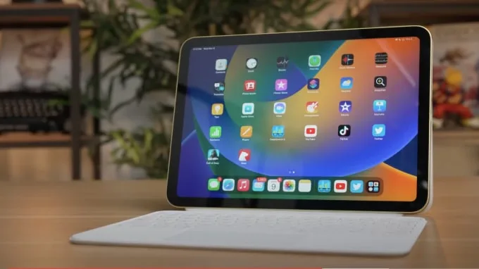 Màn hình iPad Gen 10 có kích thước 10.9 inch 