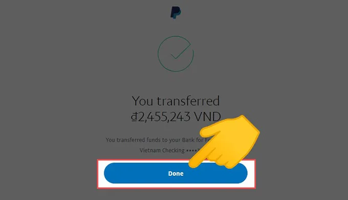 Cách lấy lại tiền, rút tiền hoàn lại từ Paypal về ngân hàng