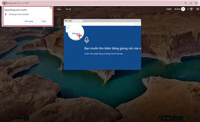 Trò chuyện trực tiếp với Bing AI trên máy tính
