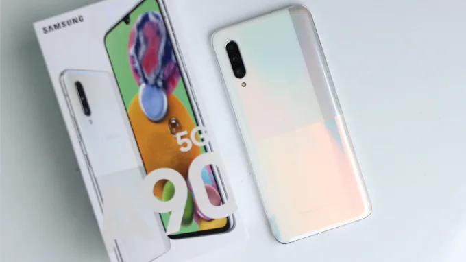 Galaxy A90 5G được trang bị viên pin có dung lượng lên đến 4.500 mAh