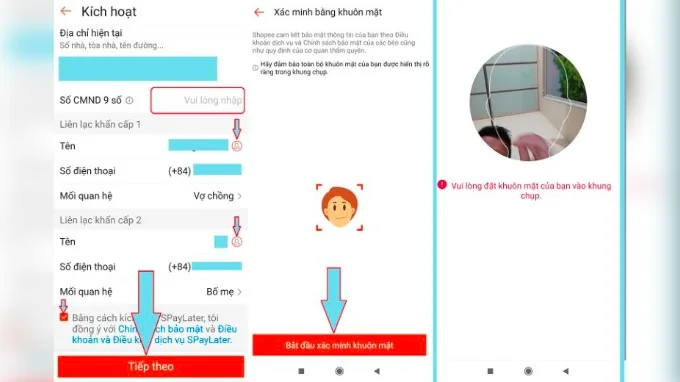 Bước 5 kích hoạt Spaylater