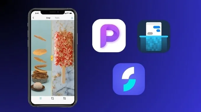 chụp màn hình dài trên iPhone bằng ứng dụng