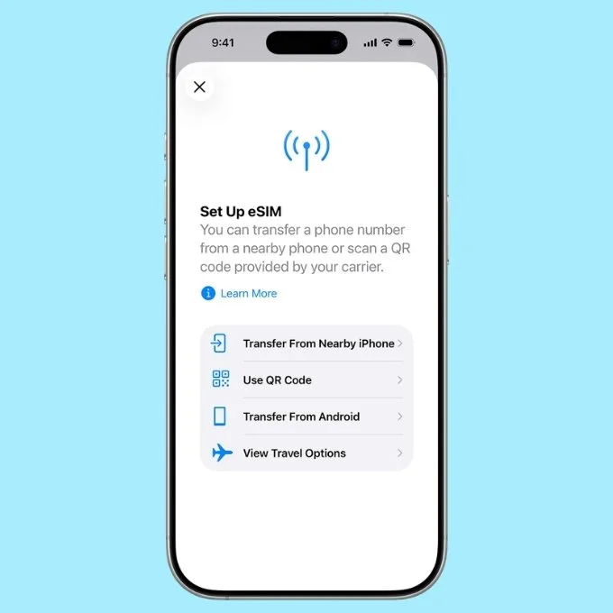 Cách kích hoạt eSIM iPhone 17e