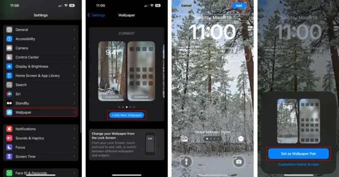Hướng dẫn cài đặt bộ hình nền Google Pixel trên iphone