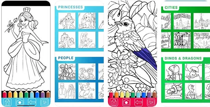 Coloring Book by Playground