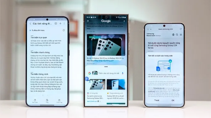 Dòng Galaxy S24 Series với các tính năng AI thú vị