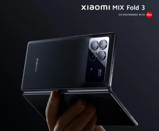 Hình ảnh chính thức của Xiaomi MIX Fold 3