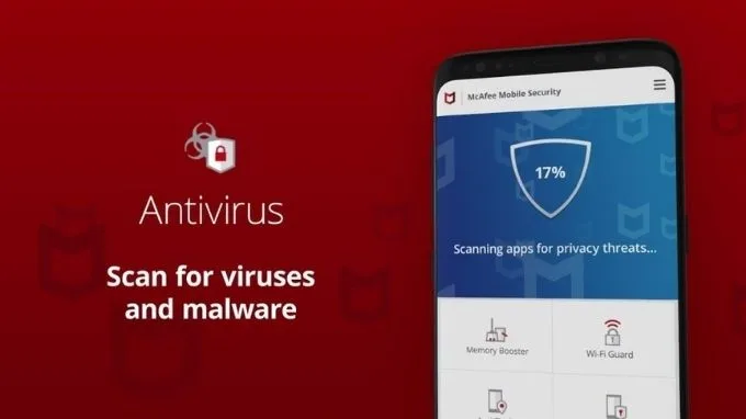 ứng dụng diệt virus trên điện thoại Android McAfee Mobile Security