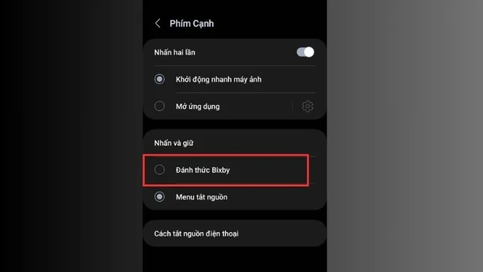 Cách kích hoạt Bixby