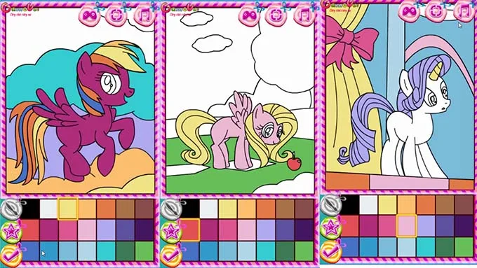 Tô màu cho Pony