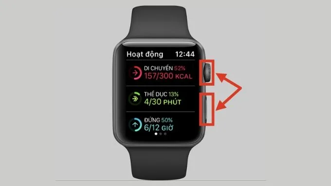 Cách chụp màn hình Apple Watch Series 8