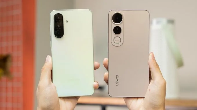 Thiết kế Galaxy A36 và vivo V50 Lite 4G