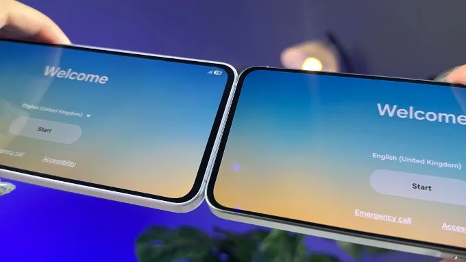 Galaxy A57 vẫn nhỉnh hơn nhờ phần viền màn hình được vát mỏng