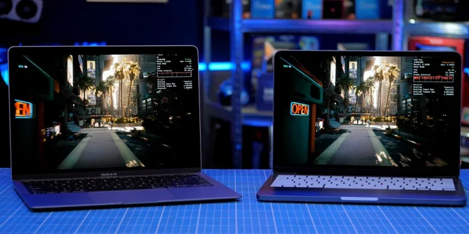 So sánh MacBook Neo và MacBook Air M1 về hiệu năng