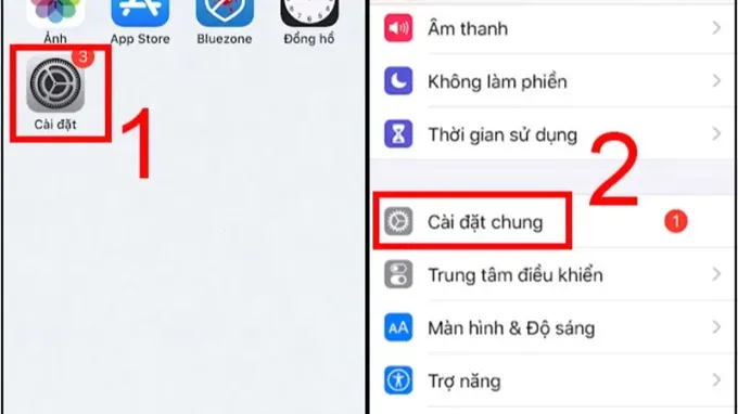 Cập nhật phần mềm iPhone