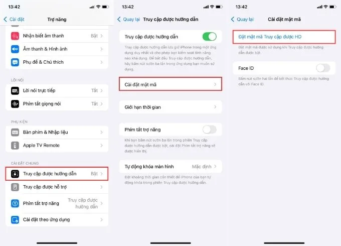 Cách đặt mật khẩu ứng dụng trên iPhone bằng Trợ năng