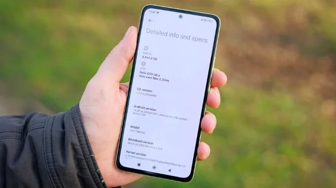 Redmi Note 14 cùng được trang bị vi xử lý MediaTek Helio G99