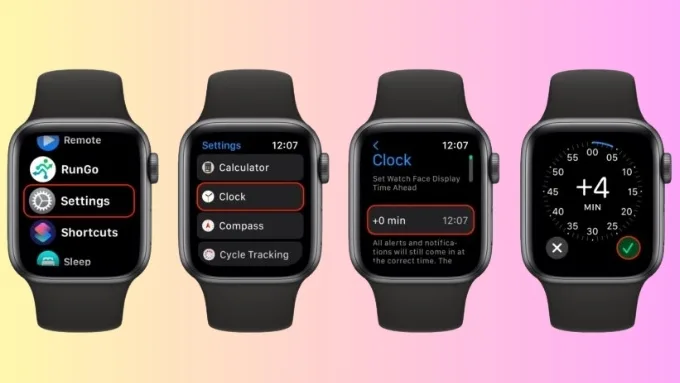 Cách chỉnh giờ trên Apple Watch trực tiếp