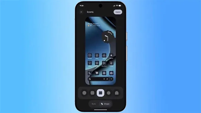 Nâng cấp khả năng tùy chỉnh giao diện