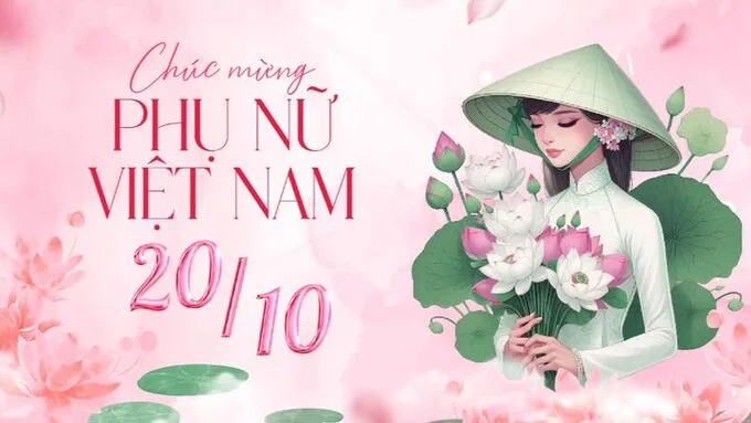 Thiệp chúc mừng ngày 20/10 tặng chị em gái