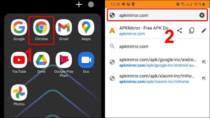 Cách cài đặt file APK trên điện thoại Android